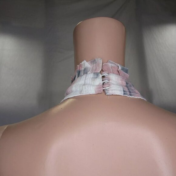 NEW MAEVE ANTHROPOLOGIE Womens The Somerset Chiffon Maxi Dress Halter - Picture 12 of 14